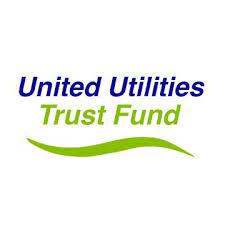 United Utilities Trust Fund logo - Blue and green wording