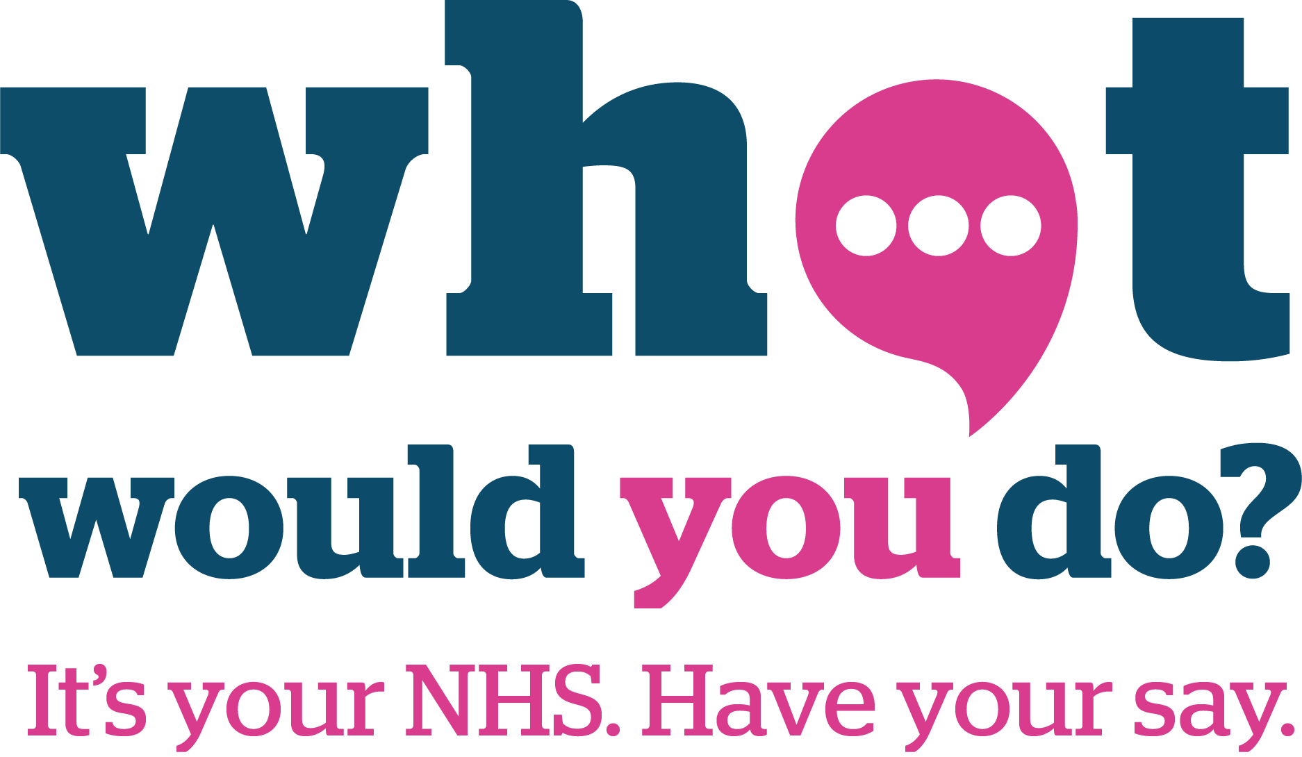 What would you do? It's your NHS. Have your say.