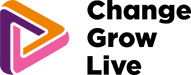 Change Grow Live logo