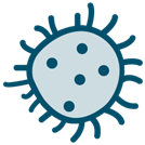 Covid virus icon