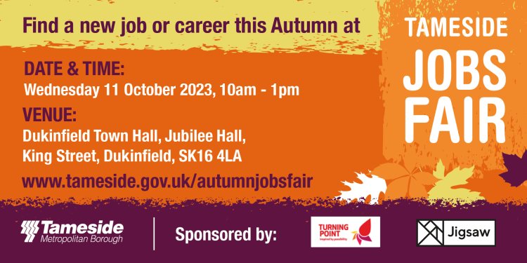 Tameside Autumn Jobs Fair