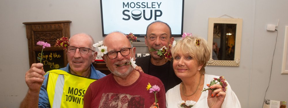 Mossley Town Team at Mossley Soup