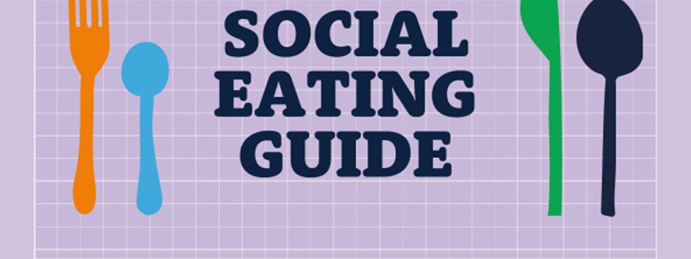 Social eating Guide and cutlery