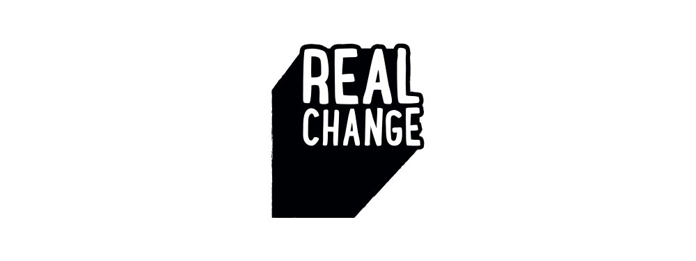 Real Change logo