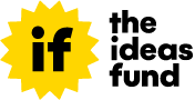 The Ideas Fund logo - yellow image with IF and the ideas fund in black text