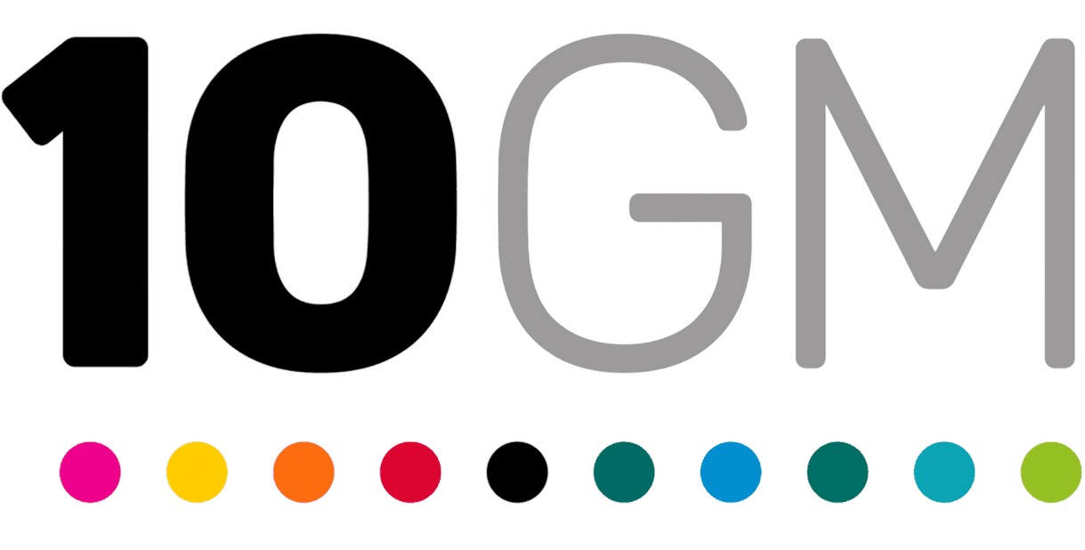 10GM logo