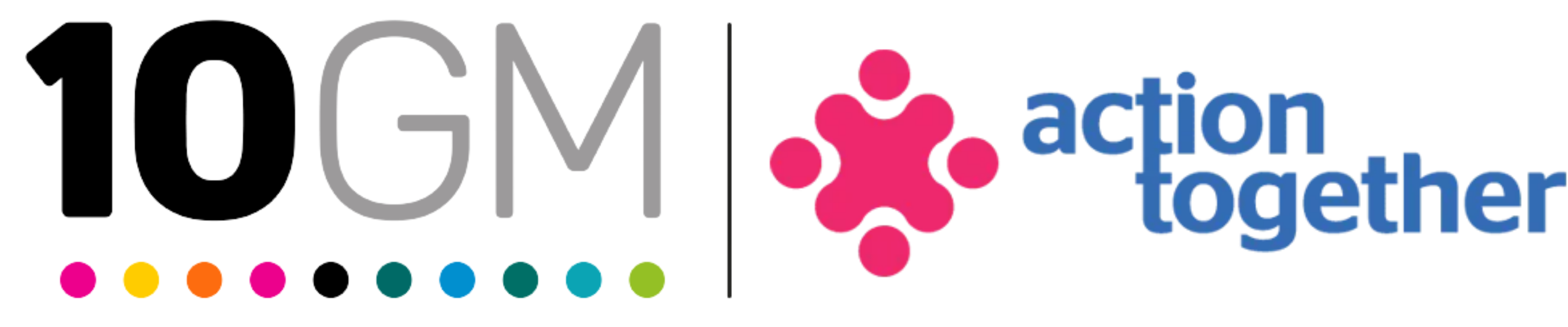 Action Together and 10GM Logo 