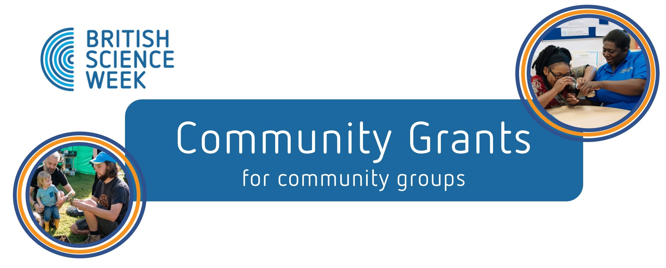 Logo British Science Week Community Grants