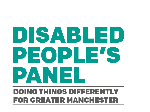 GM Disabled People's Panel Logo