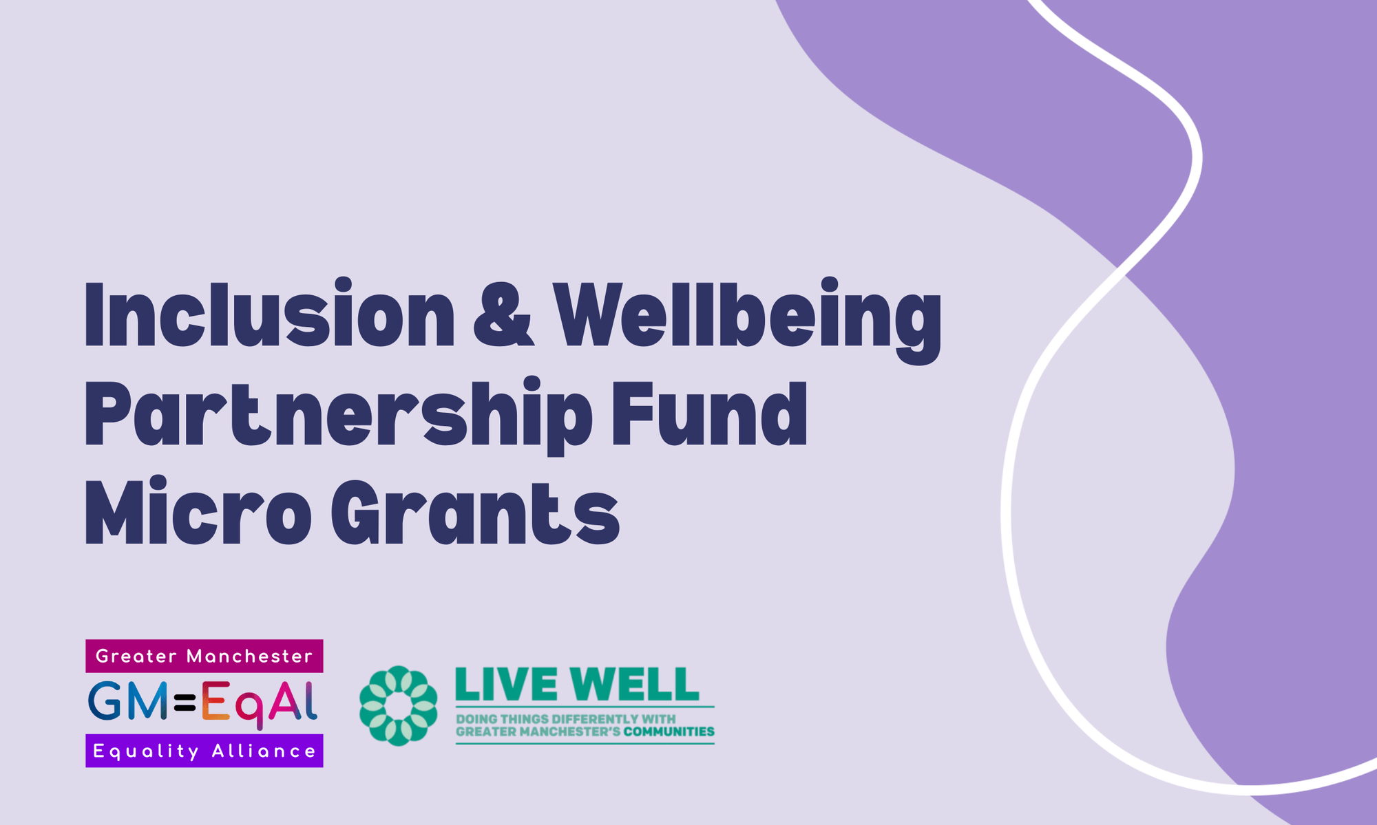 Logo Inclusion & Wellbeing Partnership Fund Micro Grants