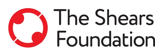 Shears Foundation Logo in red and black text.