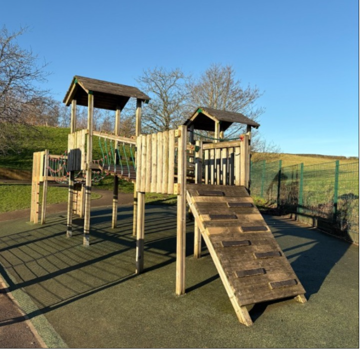 Wooden Climbing Frame