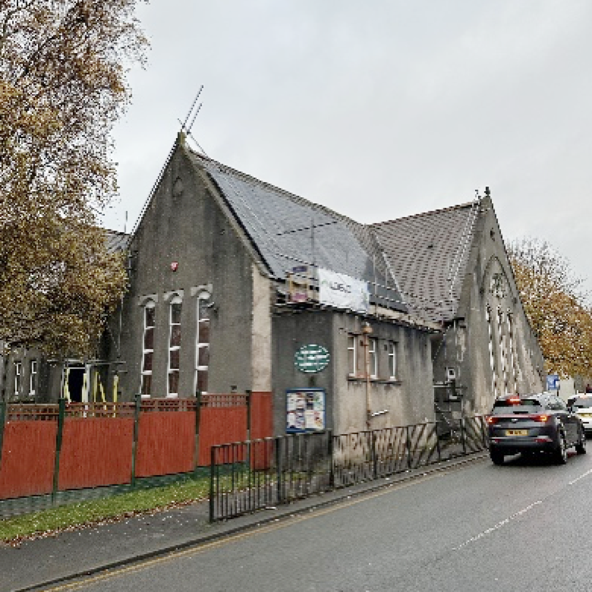 Photo of Heyside Parish Hall building exterior