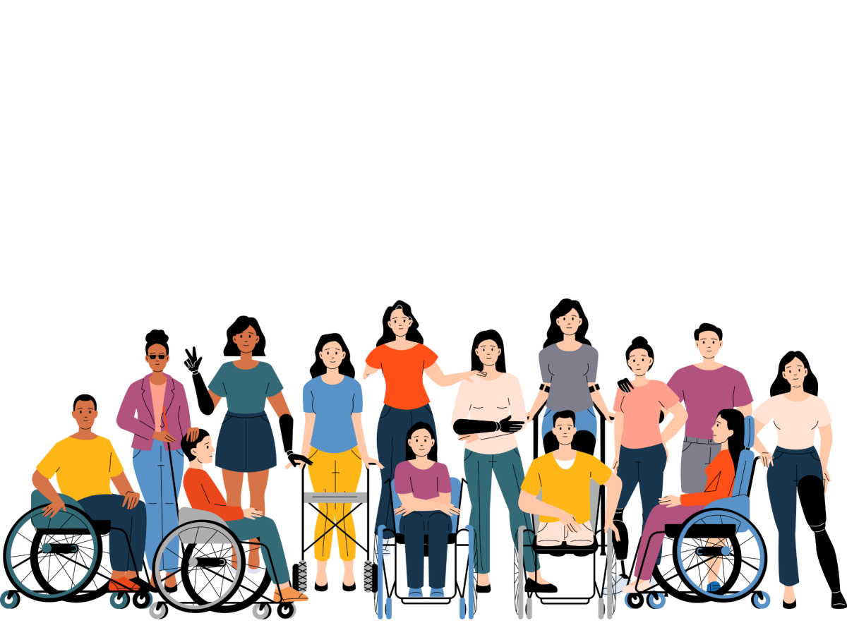 Graphic of diverse group