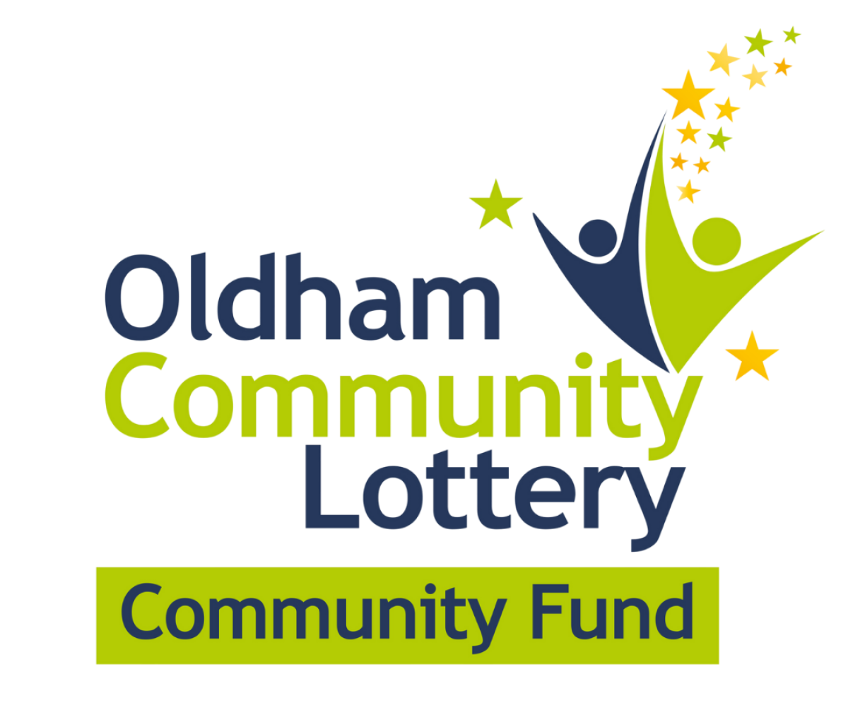 Oldham Community Lottery Community Fund Logo