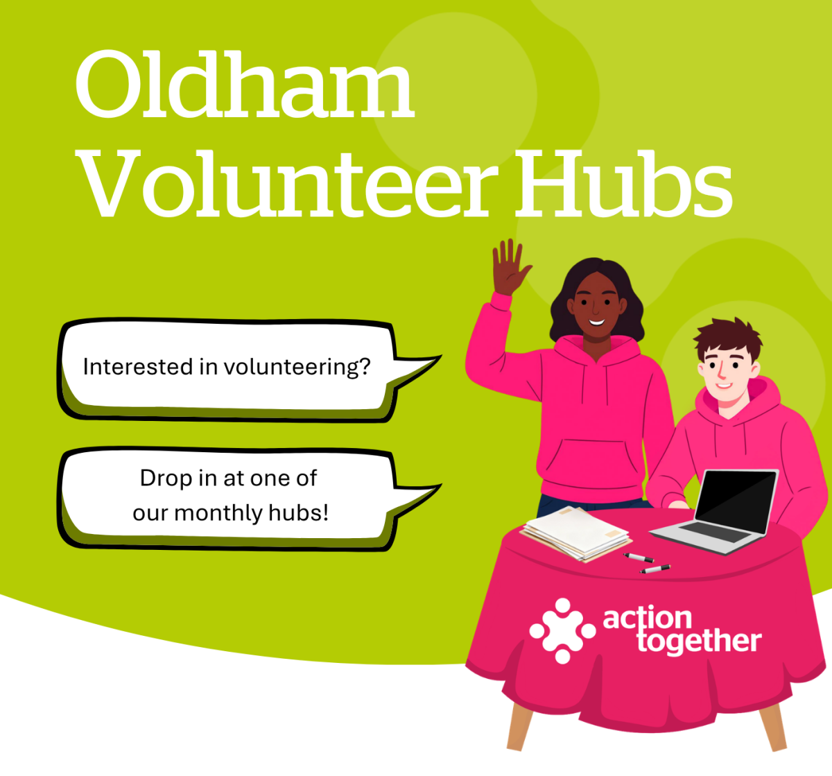 Oldham Volunteer Hubs