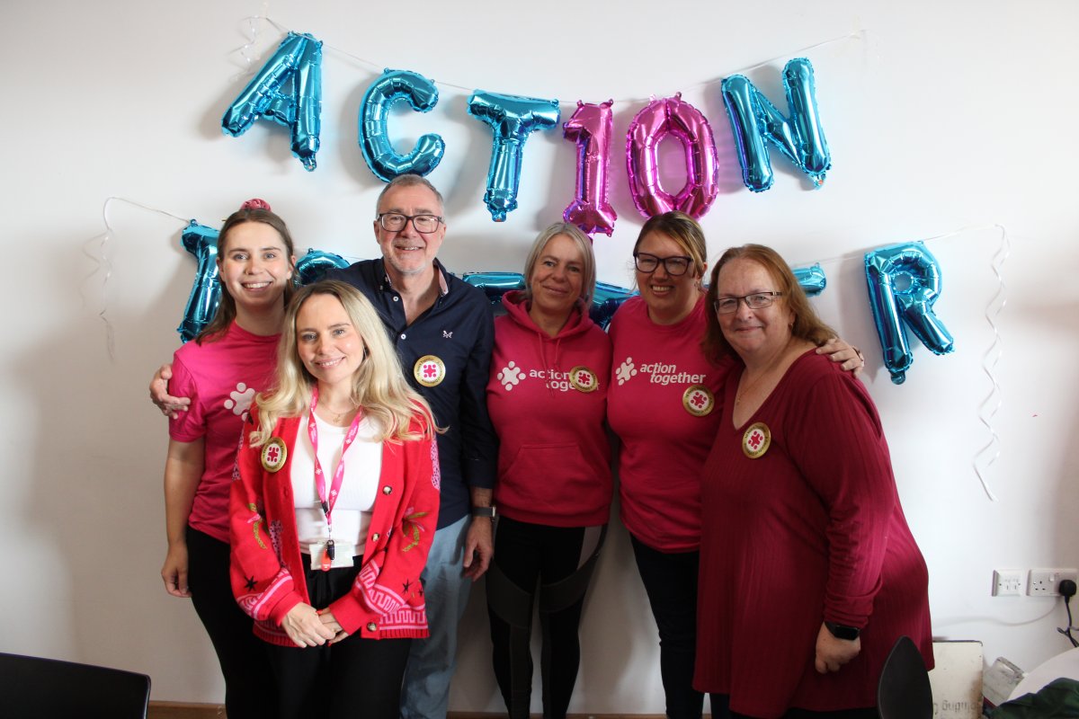 Action Together Finance team