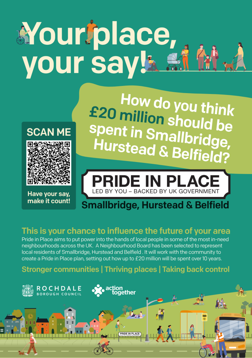 Pride in Place, Smallbridge, Hurstead and Belfield poster