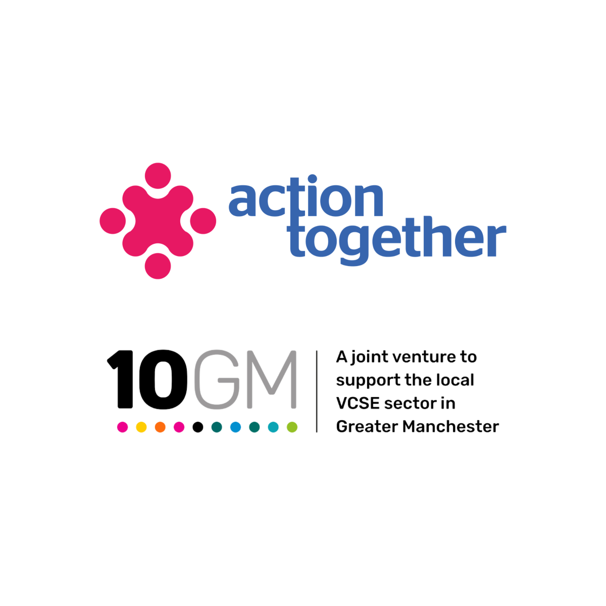 Action Together and 10GM logo
