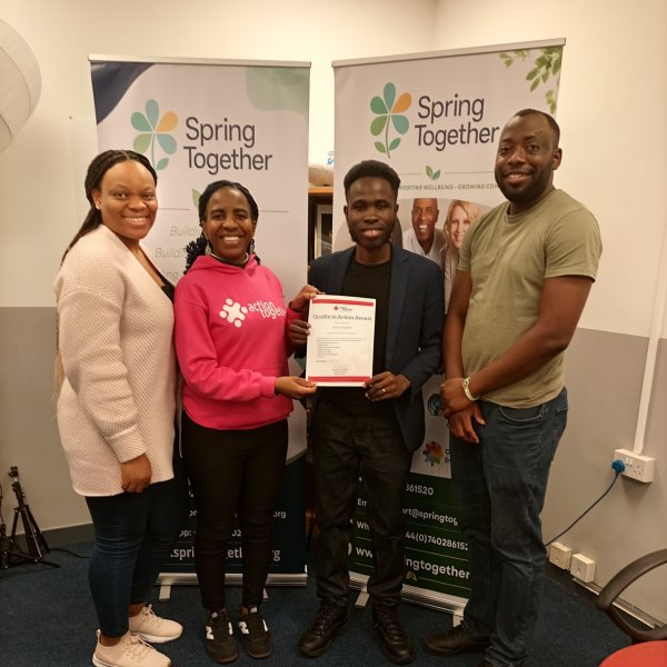 Spring Together CIC receiving QIAA