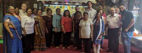 Community wellbeing group photo