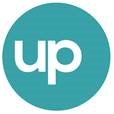 UP Limited CIC logo, blue background, white wording