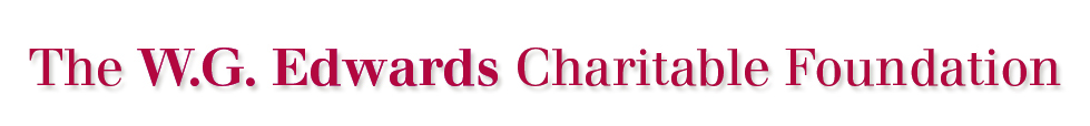 Logo The W.G. Edwards Charitable Foundation
